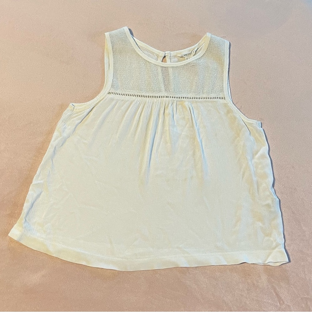 Forever 21 white blouse